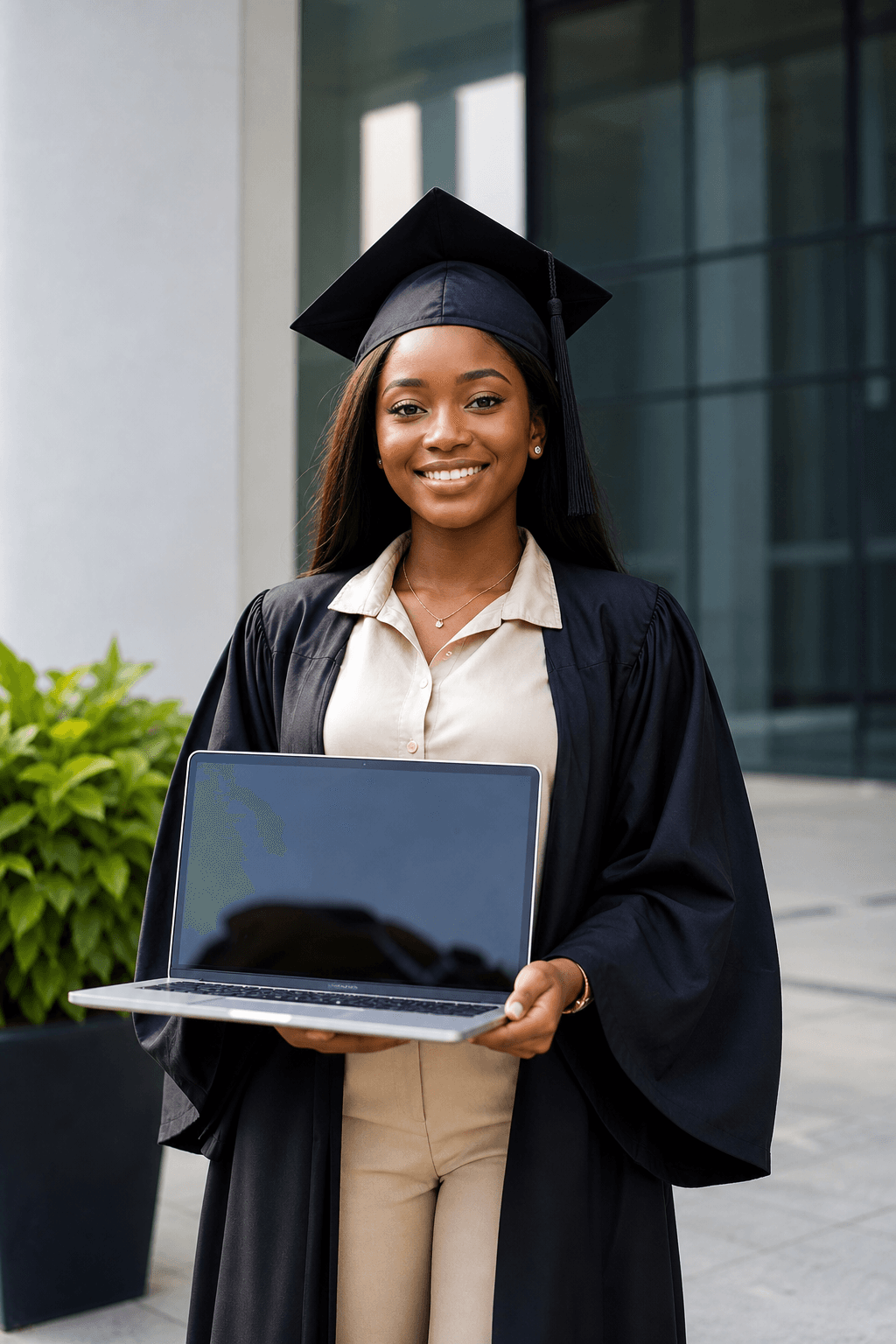 Ninety days from her SSCE result to her first paying client